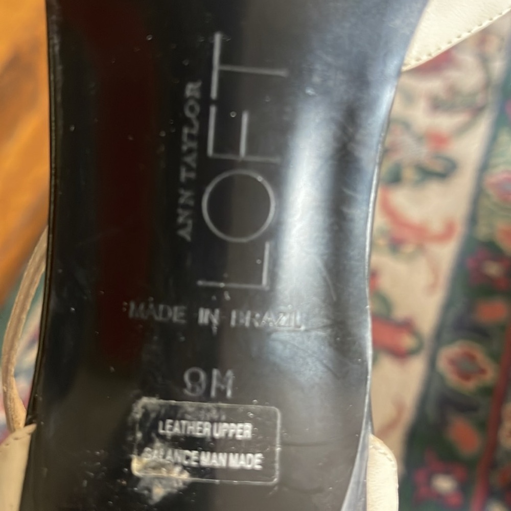 Ann Taylor Loft T-strap heels - Picture 10 of 10